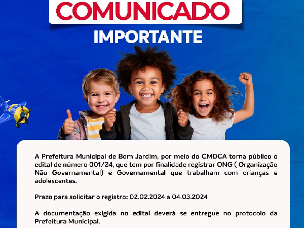 COMUNICADO IMPORTANTE